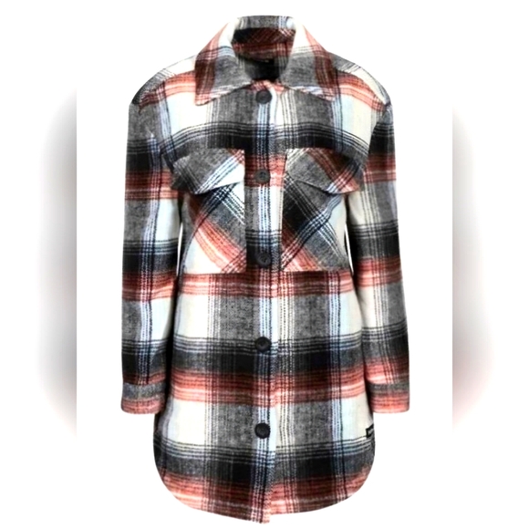 Hurley Jackets & Blazers - Hurley Flannel coat - Shacket - Women's Size Medium